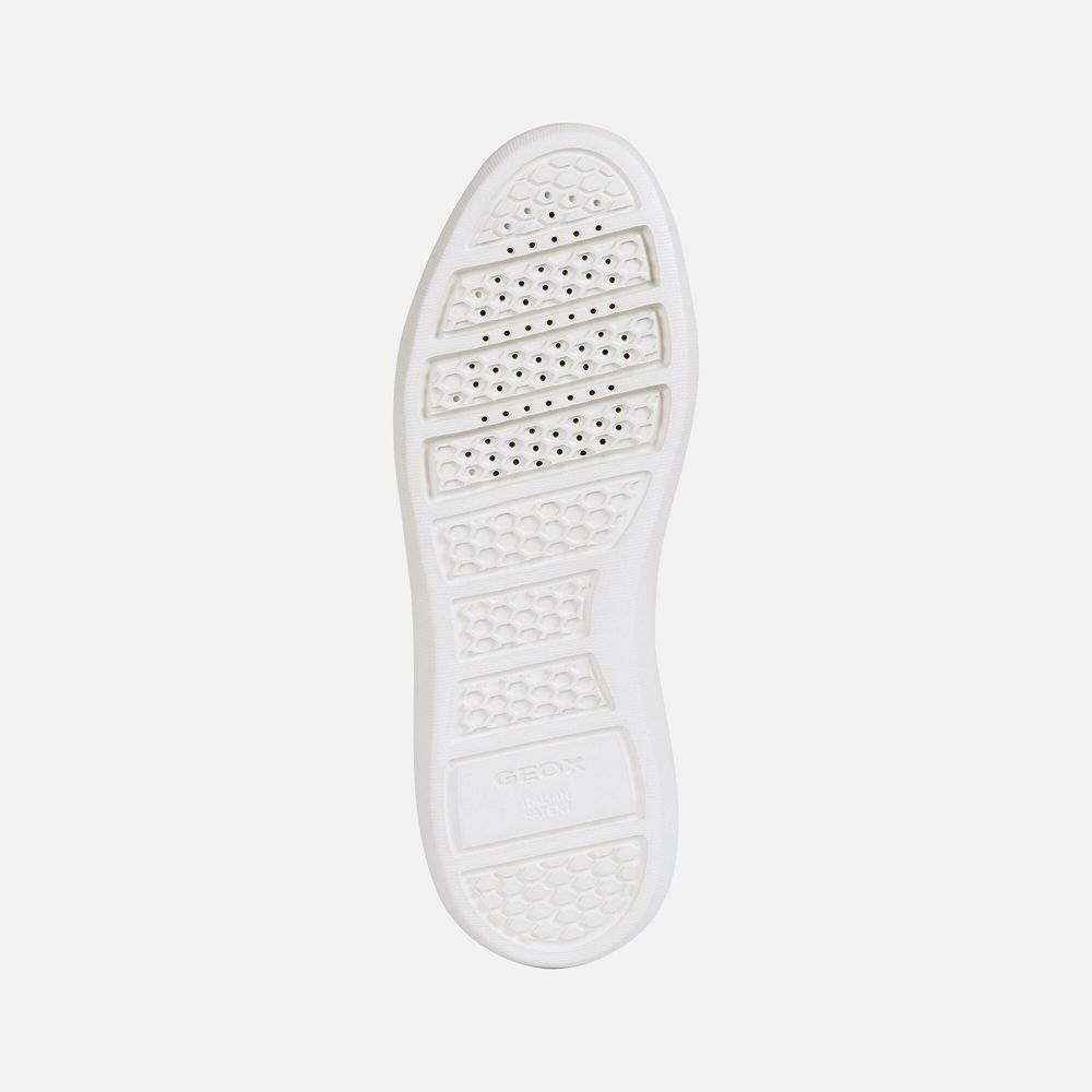 Tenis Geox Senhora Douradas/Branco - Rubidia - GTANX6794